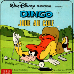 Dingo joue au Golf