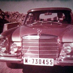 Réclame Mercedes Cabriolet 1969