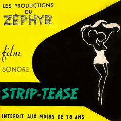 Strip-Tease des années 50 "Touchagues et ses Modèles"