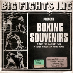 Boxing Souvenirs "Muhammed Ali contre George Chuvalo"