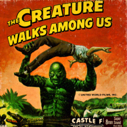 Le Monstre est parmi Nous "The Creature walks among Us"