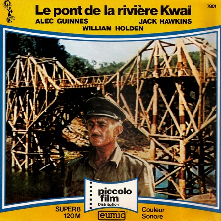 Affiche Cinéma Le Pont De La Rivière Kwaï - Poster 50x70cm Haute Qualité - Neuf Sous Tube - Décoration Murale