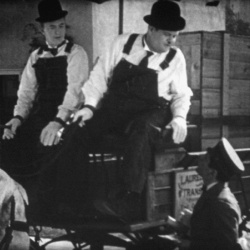 Laurel et Hardy Livreurs & Bricoleurs