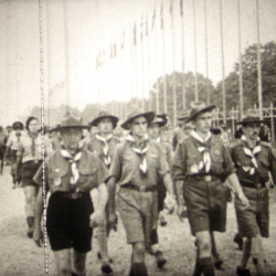 "Jeunesse unie" Jamboree Scout de 1950