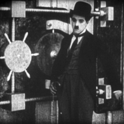 Charlot à la Banque