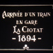 L'Arrivée d'un train en Gare de La Ciotat