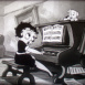 Betty Boop "Happy you and Merry me"