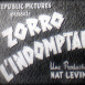 Zorro l'Indomptable