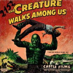Le Monstre est parmi Nous "The Creature walks among Us"