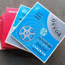 Lot de 7 Bobines Vides 120m Super 8 et 8mm